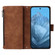 Google Pixel 9 Multifunctional Multi-Card Wallet Phone Leather Case - Brown