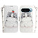 Google Pixel 9 Pro 3D Colored Horizontal Flip Leather Phone Case - Cute Cat Google Pixel 9 Pro 3D Colored Horizontal Flip Leather Phone Case - Cute Cat