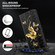 Google Pixel 9 Pro 3D Painted Pattern Leather Phone Case - Golden Butterfly Google Pixel 9 Pro 3D Painted Pattern Leather Phone Case - Golden Butterfly