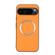 Google Pixel 9 Pro CD Magnetic Ring Cloth Texture PU Phone Case - Orange