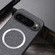 Google Pixel 9 Pro CD Magnetic Ring Cloth Texture PU Phone Case - Orange