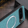 Google Pixel 9 Pro CD Magnetic Ring Cloth Texture PU Phone Case - Orange