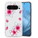Google Pixel 9 Pro Colored Drawing Pattern Transparent TPU Phone Case - Sakura