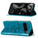Google Pixel 9 Pro Embossed Butterfly Leather Phone Case - Blue
