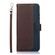 Google Pixel 9 Pro KHAZNEH Litchi Texture Leather RFID Phone Case - Brown