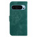 Google Pixel 9 Pro Little Tiger Embossed Leather Phone Case - Green