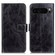 Google Pixel 9 Pro Retro Crazy Horse Texture Flip Leather Phone Case - Black