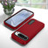 Google Pixel 9 Pro Rugged PC + Silicone Phone Case with Holder - Red+Black