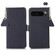 Google Pixel 9 Pro Side-Magnetic TJ Genuine Leather RFID Phone Case - Blue