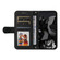 Google Pixel 9 Pro Skin Feel Life Tree Metal Button Leather Phone Case - Black