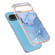 Google Pixel 9 Pro XL Electroplating Marble Dual-side IMD Phone Case - Blue 018 Google Pixel 9 Pro XL Electroplating Marble Dual-side IMD Phone Case - Blue 018