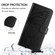 Google Pixel 9 Pro XL Embossed Butterfly Leather Phone Case - Black