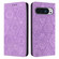 Google Pixel 9 Pro XL Ethnic Embossed Adsorption Leather Phone Case - Purple