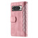 Google Pixel 9 Pro XL Grid Texture Zipper Leather Phone Case with Lanyard - Rose Gold Google Pixel 9 Pro XL Grid Texture Zipper Leather Phone Case with Lanyard - Rose Gold