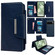 Google Pixel 9 Pro XL Multifunctional 7-Card Wallet Leather Phone Case - Royal Blue