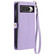 Google Pixel 9 Pro XL Wallet Multi-card Slot Leather Phone Case - Purple