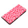 iPhone 16 Pro Max 3D Pattern Leather Phone Case - Pink Leopard Print