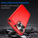 iPhone 16 Pro Max Brushed Texture Carbon Fiber TPU Phone Case - Red