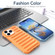 iPhone 16 Pro Max Capsule Series Candy Color TPU Phone Case - Orange