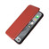 iPhone 16 Pro Max Carbon Fiber Texture Flip Leather Phone Case - Brown