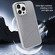 iPhone 16 Pro Max Carbon Fiber Texture MagSafe Magnetic Shockproof Phone Case - Grey