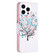 iPhone 16 Pro Max Colored Drawing Pattern Leather Phone Case - Tree