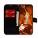 iPhone 16 Pro Max Colorful Magnetic Buckle Leather Phone Case - Blue