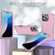 iPhone 16 Pro Max Commuter Shockproof TPU + PC Phone Case - Pink+Grey Green