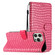 iPhone 16 Pro Max Crocodile Texture Horizontal Flip Leather Phone Case - Rose Red