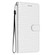 iPhone 16 Pro Max Crocodile Texture Horizontal Flip Leather Phone Case - White