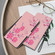 iPhone 16 Pro Max Crystal Texture Colored Drawing Leather Phone Case - Cherry Blossoms