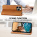iPhone 16 Pro Max Cubic Grid Calf Texture Magnetic Leather Phone Case - Yellow