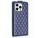 iPhone 16 Pro Max Diamond Lattice Vertical Flip Leather Phone Case - Blue