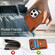 iPhone 16 Pro Max Elastic Card Bag Ring Holder Phone Case - Brown
