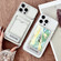 iPhone 16 Pro Max Electroplating Card Bag Holder TPU Phone Case - Transparent iPhone 16 Pro Max Electroplating Card Bag Holder TPU Phone Case - Transparent