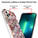 iPhone 16 Pro Max Electroplating Pattern IMD TPU Shockproof Case - Pink Scales