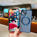 iPhone 16 Pro Max Electroplating Pure Color Glitter Powder MagSafe Phone Case - Black