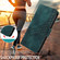 iPhone 16 Pro Max Embossed Rhombus Starry Leather Phone Case - Green