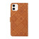 iPhone 16 Pro Max Ethnic Style Embossed Pattern Leather Phone Case - Brown