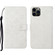 iPhone 16 Pro Max Ethnic Style Embossed Pattern Leather Phone Case - White iPhone 16 Pro Max Ethnic Style Embossed Pattern Leather Phone Case - White