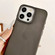iPhone 16 Pro Max Frosted Translucent TPU Full Coverage Phone Case - Black