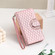 iPhone 16 Pro Max Glitter Lattice Zipper Wallet Leather Phone Case - Rose Gold iPhone 16 Pro Max Glitter Lattice Zipper Wallet Leather Phone Case - Rose Gold