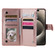 iPhone 16 Pro Max Glitter Lattice Zipper Wallet Leather Phone Case - Rose Gold iPhone 16 Pro Max Glitter Lattice Zipper Wallet Leather Phone Case - Rose Gold