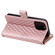 iPhone 16 Pro Max Glitter Lattice Zipper Wallet Leather Phone Case - Rose Gold iPhone 16 Pro Max Glitter Lattice Zipper Wallet Leather Phone Case - Rose Gold