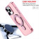 iPhone 16 Pro Max Glitter Ring Holder MagSafe Phone Case - Pink