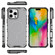iPhone 16 Pro Max Grating Airbag Shockproof MagSafe Frosted Phone Case - Black