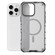 iPhone 16 Pro Max Grating Airbag Shockproof MagSafe Frosted Phone Case - Black