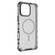 iPhone 16 Pro Max Grating Airbag Shockproof MagSafe Frosted Phone Case - Black
