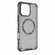 iPhone 16 Pro Max Honeycomb Magnetic Ring Shockproof Phone Case - Black