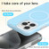 iPhone 16 Pro Max Jelly Liquid Silicone MagSafe Magnetic Phone Case - Blue